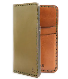 Vertical Card Wallet // Woodland