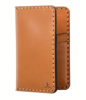 Vertical Wallet // Whiskey Cordovan