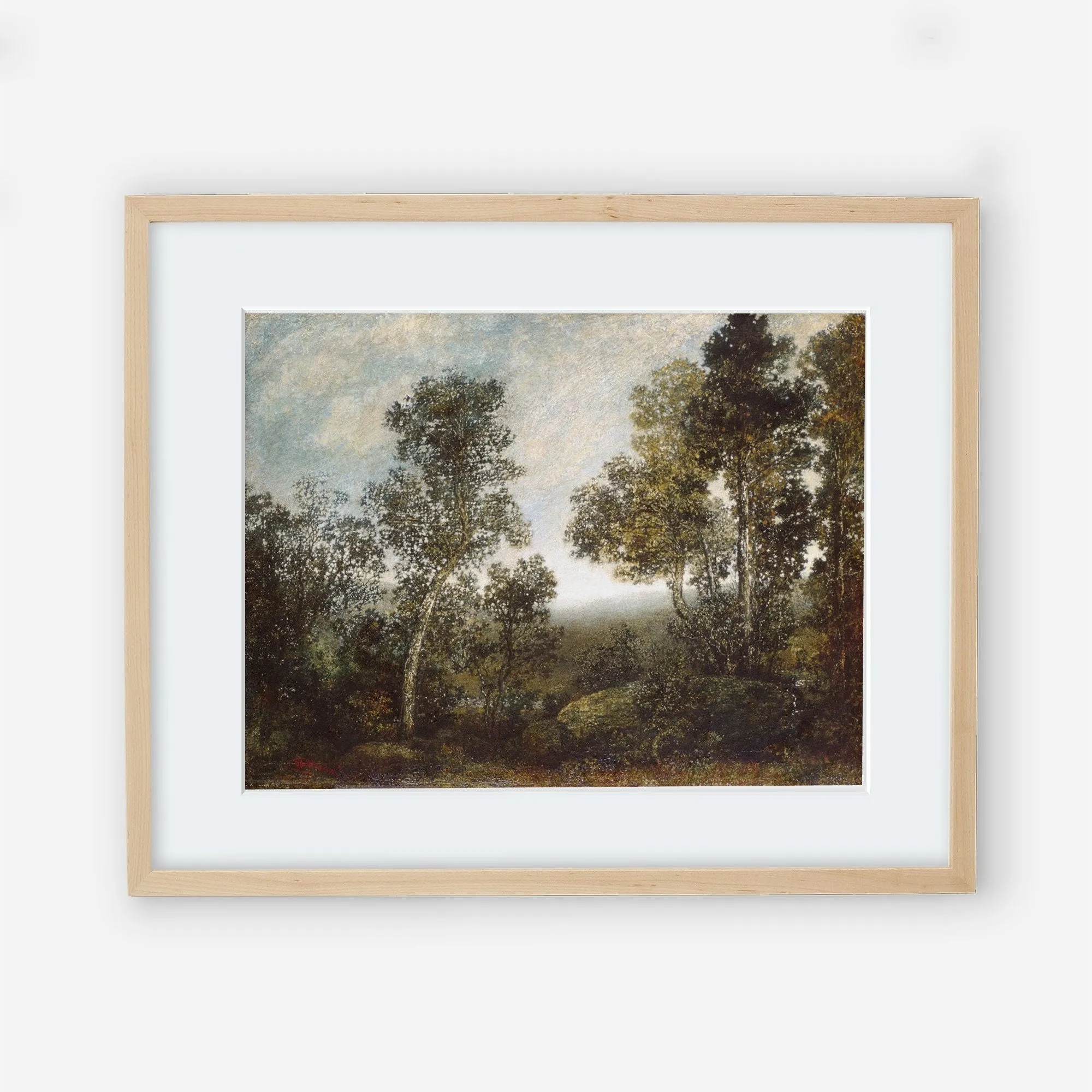 Vintage Forest Wall Art