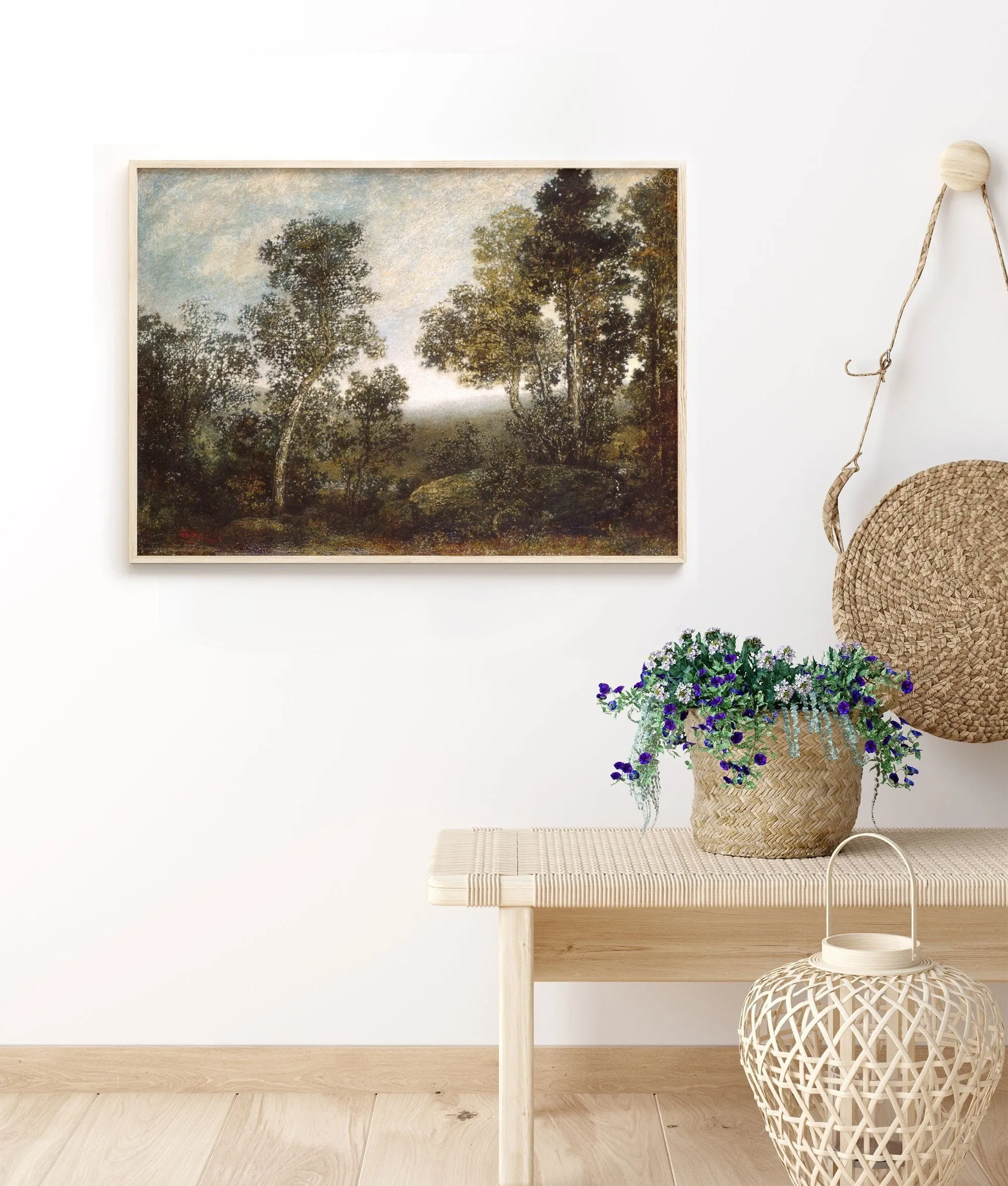 Vintage Forest Wall Art